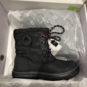 Pajar Kids Black Snow Boots